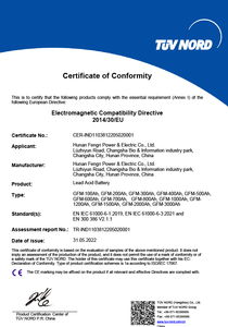 EMV-Zertifikat für 2205020 02SN